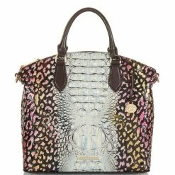 Coupon ✨ BRAHMIN Hearthstone Collection Large Duxbury Satchel Bag Multi ????