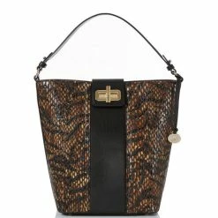 Top 10 ✨ BRAHMIN Blanchard Collection Shira Bucket Bag Cocoa ????