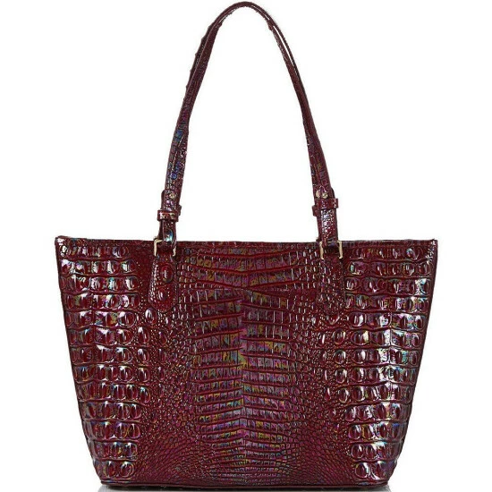 Discount ???? BRAHMIN Melbourne Collection Medium Asher Tote Bag Sangria ???? 4 Discount ???? BRAHMIN Melbourne Collection Medium Asher Tote Bag Sangria ???? - Image 2