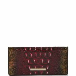 Promo ???? BRAHMIN Edgewood Collection Ady Wallet Pesto ✨