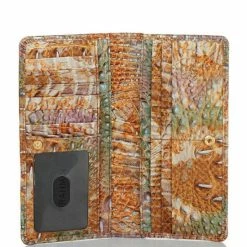 Deals ???? BRAHMIN Ombre Melbourne Collection Adelle Bifold Wallet Truffle Python ???? -BRAHMIN Shop unnamed file 2394