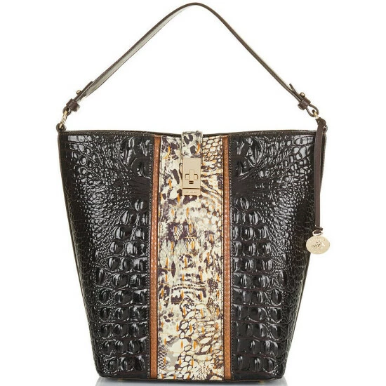 Deals ???? BRAHMIN Goldspur Collection Shira Bucket Bag Cocoa ⌛ 3 Deals ???? BRAHMIN Goldspur Collection Shira Bucket Bag Cocoa ⌛