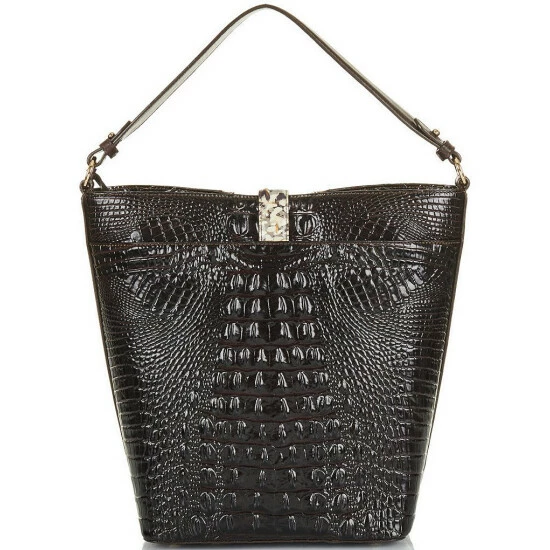 Deals ???? BRAHMIN Goldspur Collection Shira Bucket Bag Cocoa ⌛ 4 Deals ???? BRAHMIN Goldspur Collection Shira Bucket Bag Cocoa ⌛ - Image 2
