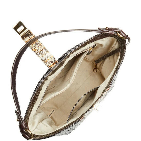 Deals ???? BRAHMIN Goldspur Collection Shira Bucket Bag Cocoa ⌛ 5 Deals ???? BRAHMIN Goldspur Collection Shira Bucket Bag Cocoa ⌛ - Image 3