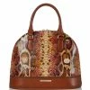 Budget ???? BRAHMIN Bridgeport Collection Georgina Top Zip Dome Satchel Bag Multi ???? -BRAHMIN Shop unnamed file 2429