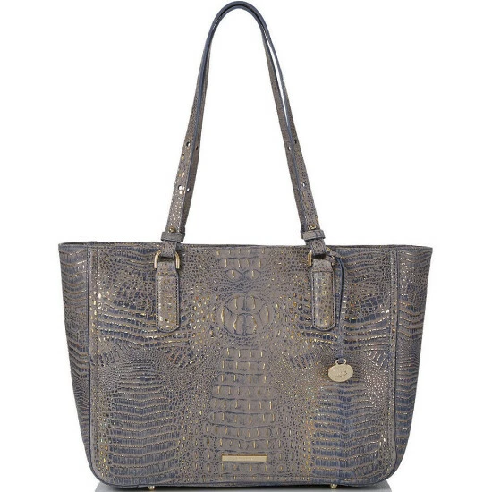 New ???? BRAHMIN Mini Melbourne Collection Ashlee Tote Bag Regal ???? 3 New ???? BRAHMIN Mini Melbourne Collection Ashlee Tote Bag Regal ????