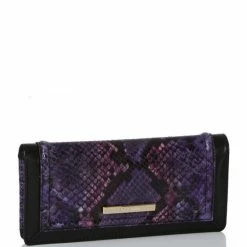 Promo ???? BRAHMIN Winterlight Collection Ady Wallet Purple Potion ???? -BRAHMIN Shop unnamed file 2521