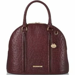 Flash Sale ???? BRAHMIN Everdeen Collection Georgina Satchel Bag Sangria ✨