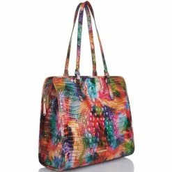 Budget ???? BRAHMIN Melbourne Collection Tia Top Zip Tote Bag Fallstruck ???? -BRAHMIN Shop unnamed file 2581