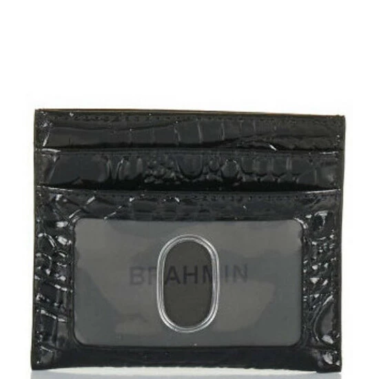 Deals ⭐ BRAHMIN Melbourne Collection Cheryl Card Case Black ???? 4 Deals ⭐ BRAHMIN Melbourne Collection Cheryl Card Case Black ???? - Image 2