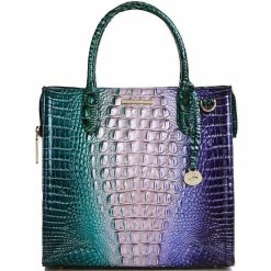 Coupon ???? BRAHMIN Ombre Melbourne Collection Caroline Satchel Bag Enchant ????
