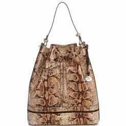 Cheapest ⭐ BRAHMIN Shenandoa Collection Marlowe Shoulder Bag Hazelnut ????
