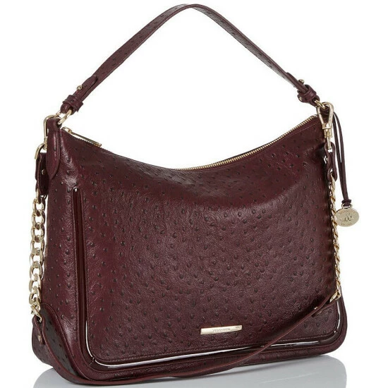 Hot Sale ???? BRAHMIN Everdeen Collection Heather Shoulder Bag Sangria ⌛ 6 Hot Sale ???? BRAHMIN Everdeen Collection Heather Shoulder Bag Sangria ⌛ - Image 4