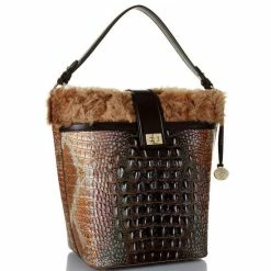 Cheap ???? BRAHMIN Chalet Collection Shira Bucket Bag Truffle Python ???? -BRAHMIN Shop unnamed file 2633
