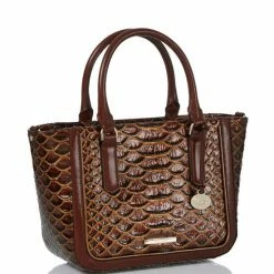 Brand new ❤️ BRAHMIN Bellevue Collection Small Ashlee Satchel Bag Pecan ???? 9 Brand new ❤️ BRAHMIN Bellevue Collection Small Ashlee Satchel Bag Pecan ???? -BRAHMIN Shop unnamed file 2637
