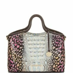 New ✨ BRAHMIN Hearthstone Collection Small Elaine Satchel Bag Multi ????