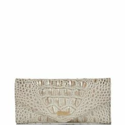 Buy ???? BRAHMIN Melbourne Collection Veronica Wallet Golden Glow ????