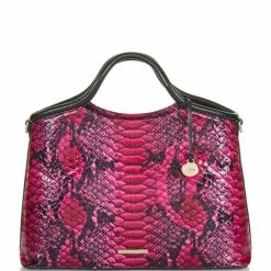 Flash Sale ???? BRAHMIN Ziggy Collection Elaine Satchel Bag Potion ????