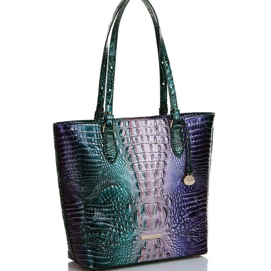 Best Sale ???? BRAHMIN Ombre Melbourne Collection Ellen Tote Bag Enchant ???? 6 Best Sale ???? BRAHMIN Ombre Melbourne Collection Ellen Tote Bag Enchant ???? - Image 4