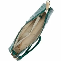 Cheap ???? BRAHMIN Melbourne Collection Daisy Wristlet Wallet Emerald ❤️ -BRAHMIN Shop unnamed file 278