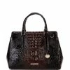 Promo ???? BRAHMIN Ombre Melbourne Collection Small Finley Satchel Bag Cocoa ???? -BRAHMIN Shop unnamed file 304