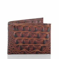 Outlet ???? BRAHMIN Melbourne Slimfold Wallet Pecan ????