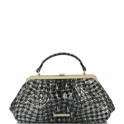 Best deal ❤️ BRAHMIN Ombre Melbourne Collection Emmett Crossbody Bag Houndstooth ????
