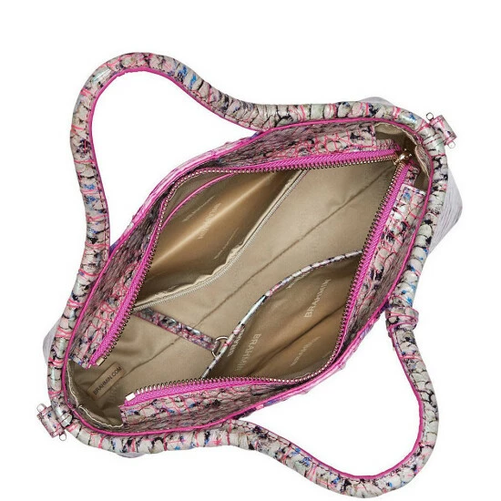 Coupon ???? BRAHMIN Ombre Melbourne Collection Small Elaine Snake Print Leather Satchel Bag Pink Cobra ???? 5 Coupon ???? BRAHMIN Ombre Melbourne Collection Small Elaine Snake Print Leather Satchel Bag Pink Cobra ???? - Image 3