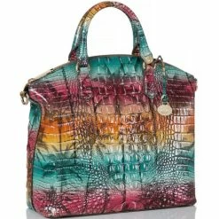 Outlet ???? BRAHMIN Melbourne Collection Large Tropical Duxbury Satchel Bag Luau ???? 10 Outlet ???? BRAHMIN Melbourne Collection Large Tropical Duxbury Satchel Bag Luau ???? -BRAHMIN Shop unnamed file 382
