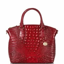 Cheapest ???? BRAHMIN Melbourne Collection Duxbury Satchel Bag Heartbreaker ????