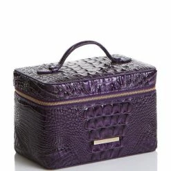 Best Pirce ???? BRAHMIN Ombre Melbourne Collection Charmaine Travel Makeup Bag Ultraviolet ❤️ -BRAHMIN Shop unnamed file 399