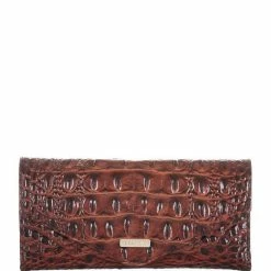 Buy ???? BRAHMIN Melbourne Collection Crocodile-Embossed Veronica Envelope Wallet Pecan ???? -BRAHMIN Shop unnamed file 472