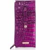 Cheapest ???? BRAHMIN Melbourne Collection Leather Crocodile-Embossed Metallic Credit Card Wallet Purple Potion ❤️ -BRAHMIN Shop unnamed file 494