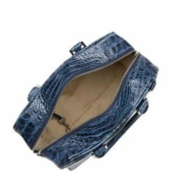 Outlet ???? BRAHMIN Tidewater Collection Marissa Satchel Bag Navy ???? -BRAHMIN Shop unnamed file 552