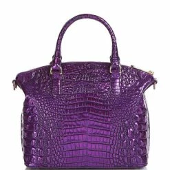 Outlet ???? BRAHMIN Melbourne Collection Duxbury Satchel Bag Purple Potion ???? -BRAHMIN Shop unnamed file 565