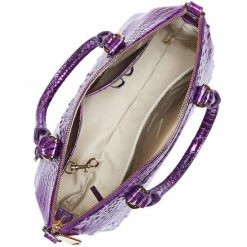 Outlet ???? BRAHMIN Melbourne Collection Duxbury Satchel Bag Purple Potion ???? -BRAHMIN Shop unnamed file 566