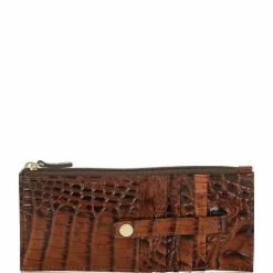 Buy ✨ BRAHMIN Melbourne Collection Leather Crocodile-Embossed Wallet Pecan ???? -BRAHMIN Shop unnamed file 57