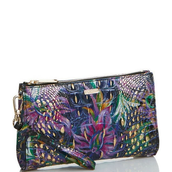 Top 10 ✨ BRAHMIN Melbourne Collection Daisy Wristlet Wallet Visionary ???? 6 Top 10 ✨ BRAHMIN Melbourne Collection Daisy Wristlet Wallet Visionary ???? - Image 4