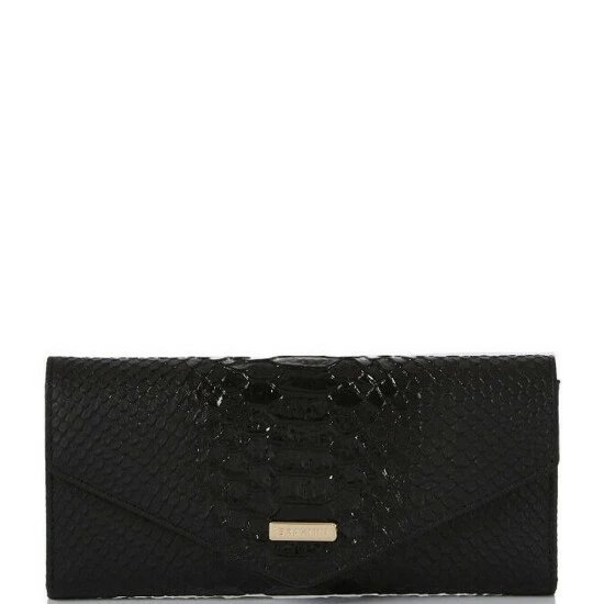 Buy ✨ BRAHMIN Harkness Collection Veronica Trifold Wallet Black ❤️ 3 Buy ✨ BRAHMIN Harkness Collection Veronica Trifold Wallet Black ❤️