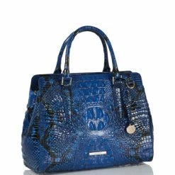 Best reviews of ???? BRAHMIN Ombre Melbourne Collection Small Finley Blue Viper Snake Print Leather Satchel Bag ⭐ -BRAHMIN Shop unnamed file 597