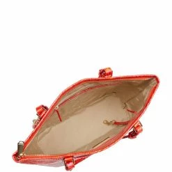 Cheap ???? BRAHMIN Melbourne Collection Medium Asher Tote Bag Flame ???? -BRAHMIN Shop unnamed file 616