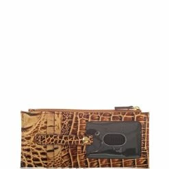 Buy ✨ BRAHMIN Melbourne Collection Leather Crocodile-Embossed Wallet Pecan ???? -BRAHMIN Shop unnamed file 62