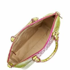 Buy ???? BRAHMIN Ombre Melbourne Collection Large Duxbury Satchel Bag Limeade ???? -BRAHMIN Shop unnamed file 644