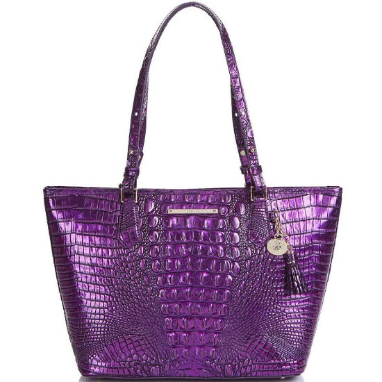 Buy ⭐ BRAHMIN Melbourne Collection Medium Asher Tote Bag Purple Potion ???? 3 Buy ⭐ BRAHMIN Melbourne Collection Medium Asher Tote Bag Purple Potion ????