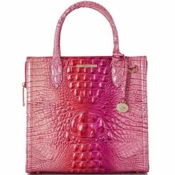 Best Sale ???? BRAHMIN Ombre Melbourne Collection Caroline Satchel Bag Cupid ✔️