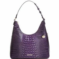 Budget ⭐ BRAHMIN Ombre Melbourne Collection Tabitha Shoulder Bag Ultraviolet ????