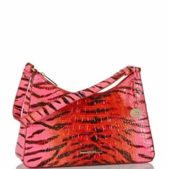 Promo ???? BRAHMIN Ombre Melbourne Collection Esme Animal Print Shoulder Bag Pink Feline ???? -BRAHMIN Shop unnamed file 754