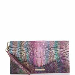 Cheapest ???? BRAHMIN Mini Melbourne Collection Kaia Clutch Magical ????
