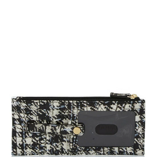 Budget ???? BRAHMIN Ombre Melbourne Collection Credit Card Wallet Houndstooth ???? 4 Budget ???? BRAHMIN Ombre Melbourne Collection Credit Card Wallet Houndstooth ???? - Image 2