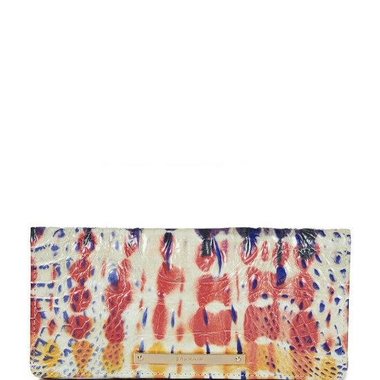 Promo ⌛ BRAHMIN Melbourne Collection Ady Rainbow Print Wallet Celebrate ✨ 3 Promo ⌛ BRAHMIN Melbourne Collection Ady Rainbow Print Wallet Celebrate ✨